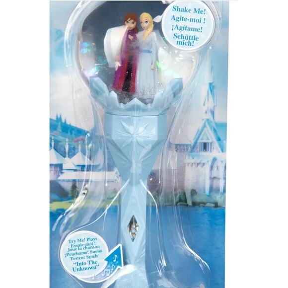 Frozen 2 Snow Globe Musical Wand Anna Elsa Disney “Into The Unknown” Scepter - Picture 4 of 4
